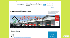 Desktop Screenshot of gudangcikarang.com